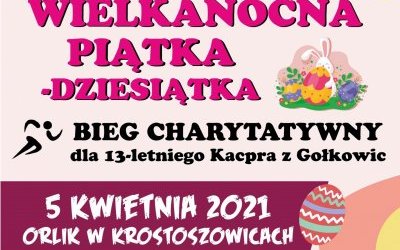 Wirtualny Wielkanocny Bieg lub Marsz dla Kacpra